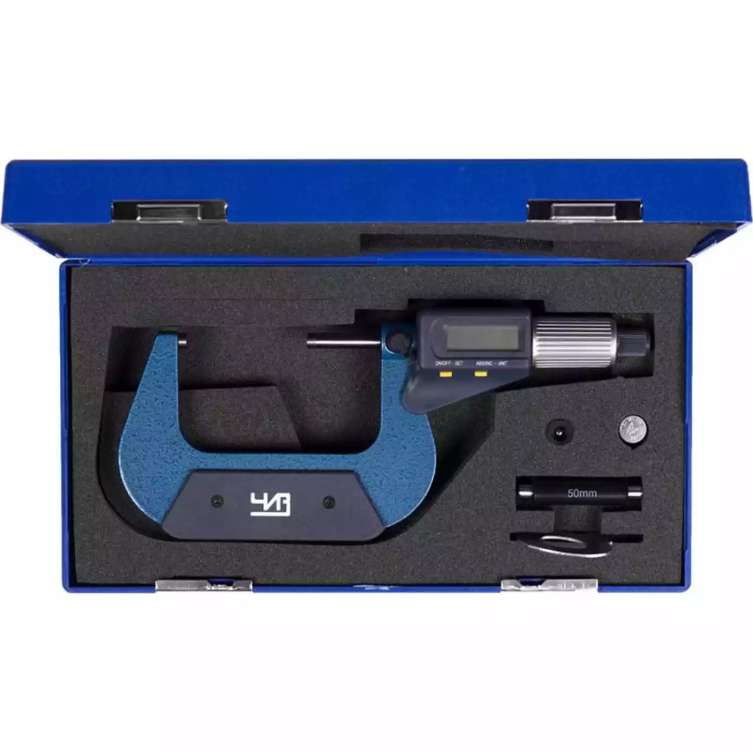 Микрометр МКЦ- 50 0,001 электр. 2-кн. IP54 ЧИЗ - 3