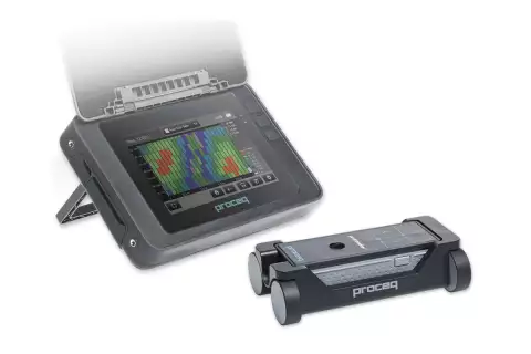 Поверка измерителя толщины защитного слоя бетона Profometer PM-630
