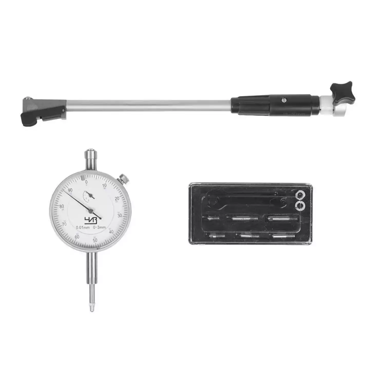 Нутромер индикаторный НИ 18- 50 0,01 пов. ЧИЗ - 1