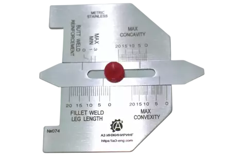 Измерительный шаблон сварщика WG7