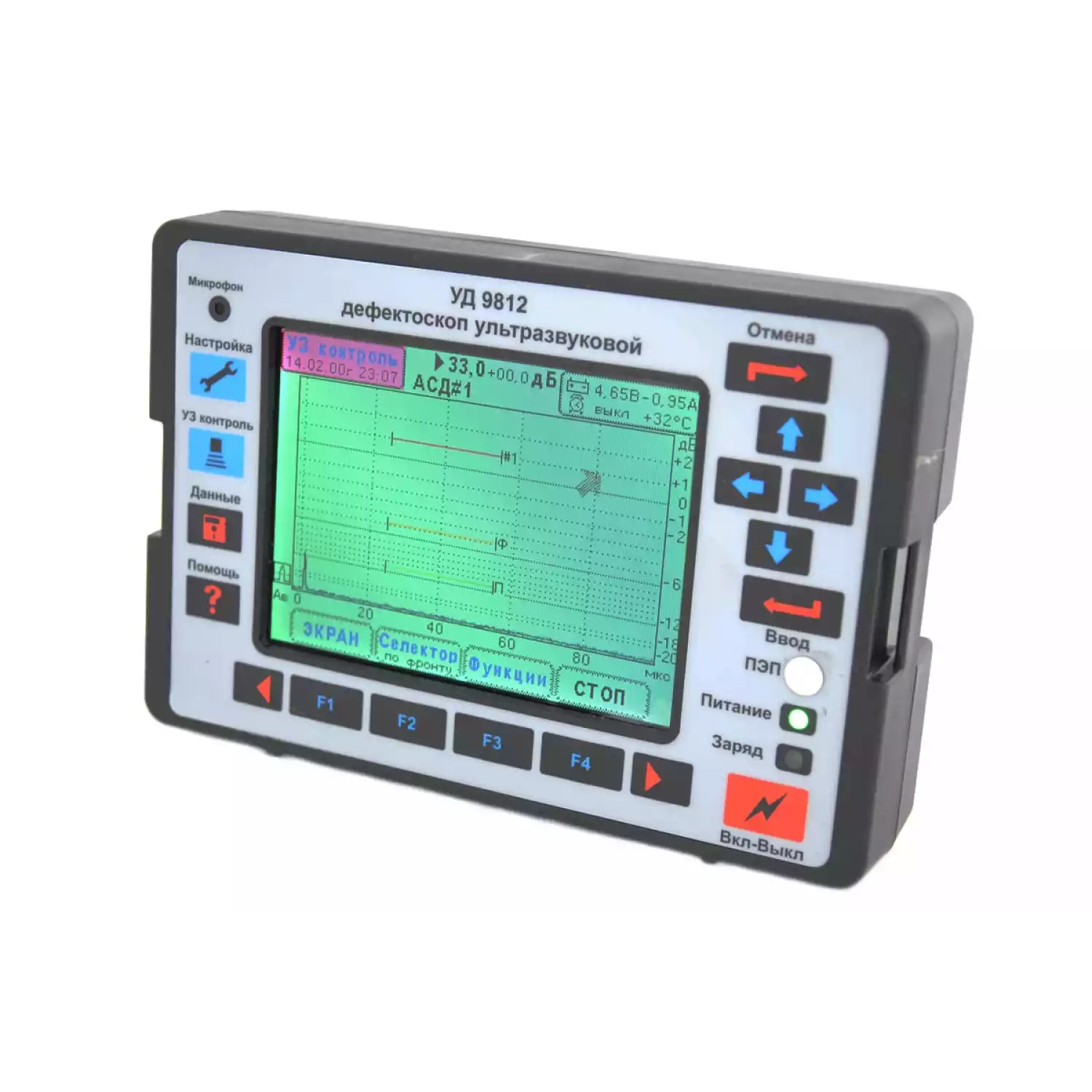 Дефектоскоп УД9812 "Уралец" комплект "Стандарт" - 1