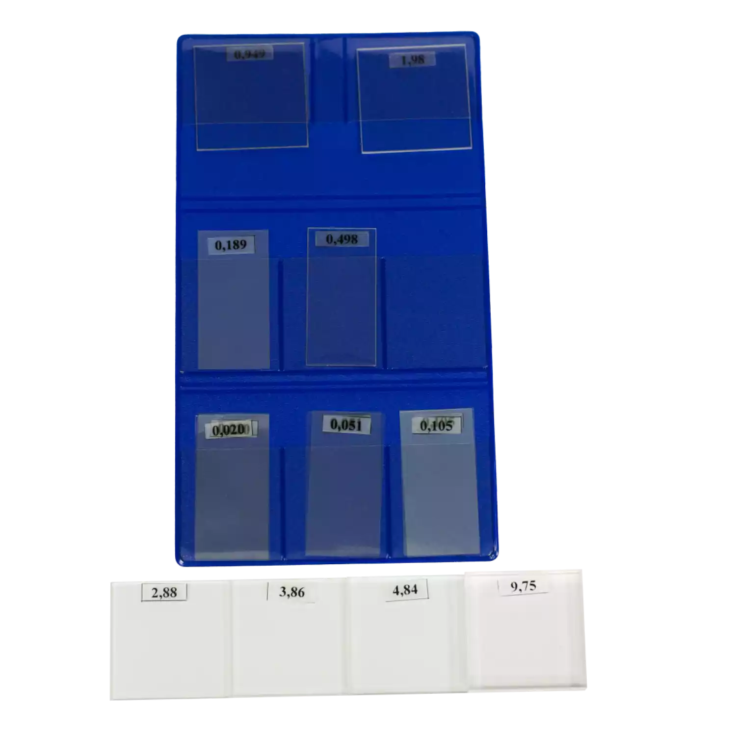 Мера толщины МТ (пленка) (номинал на выбор из ряда: 10; 20; 40; 50; 70; 100; 180; 250 мкм) - 2