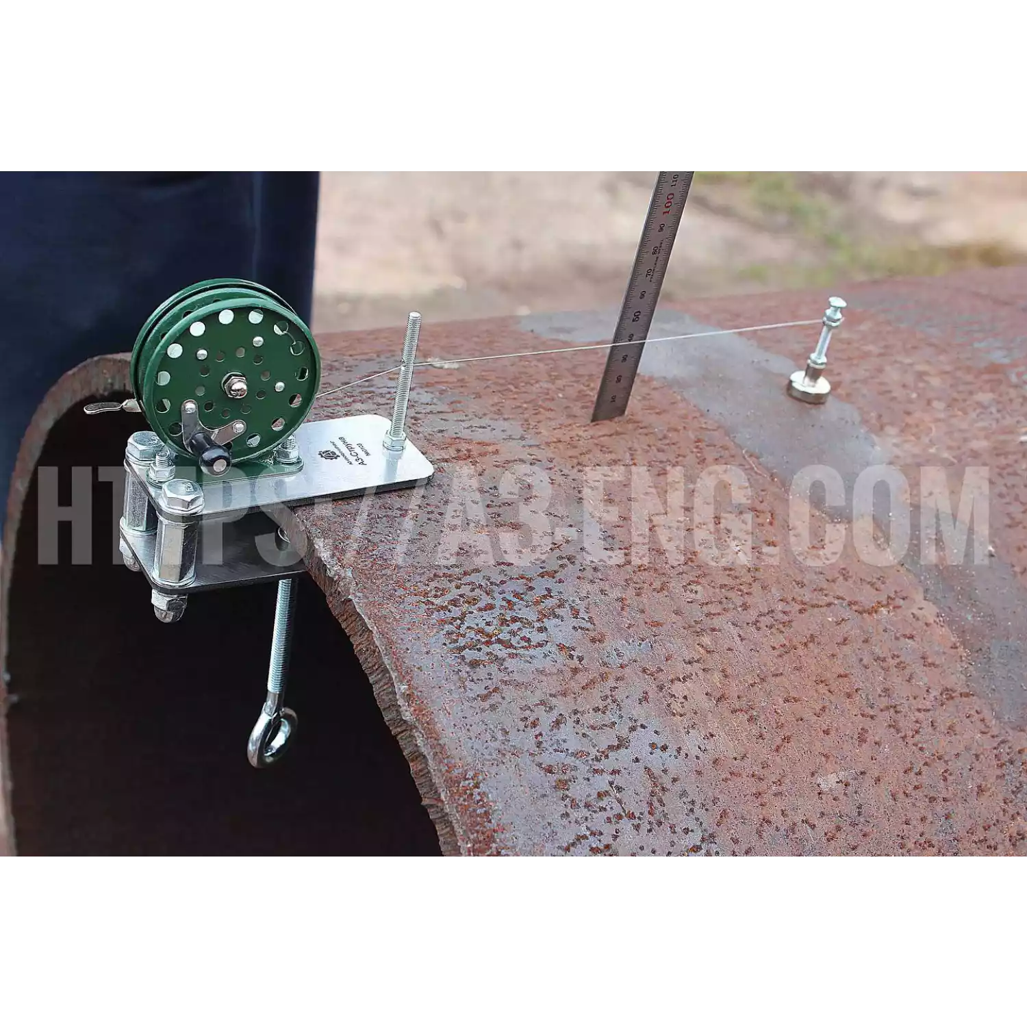 Приспособление "струна" для контроля прямолинейности - 3