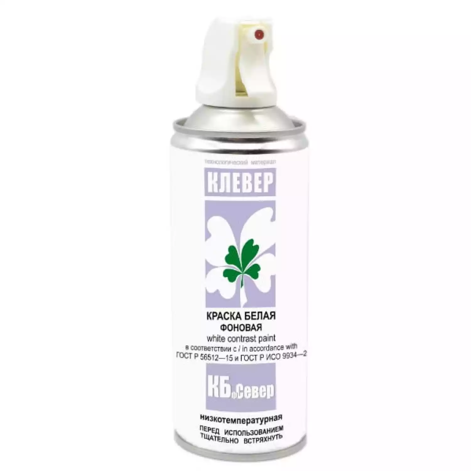 КЛЕВЕР КБф Север - белая морозостойкая фоновая краска - 1