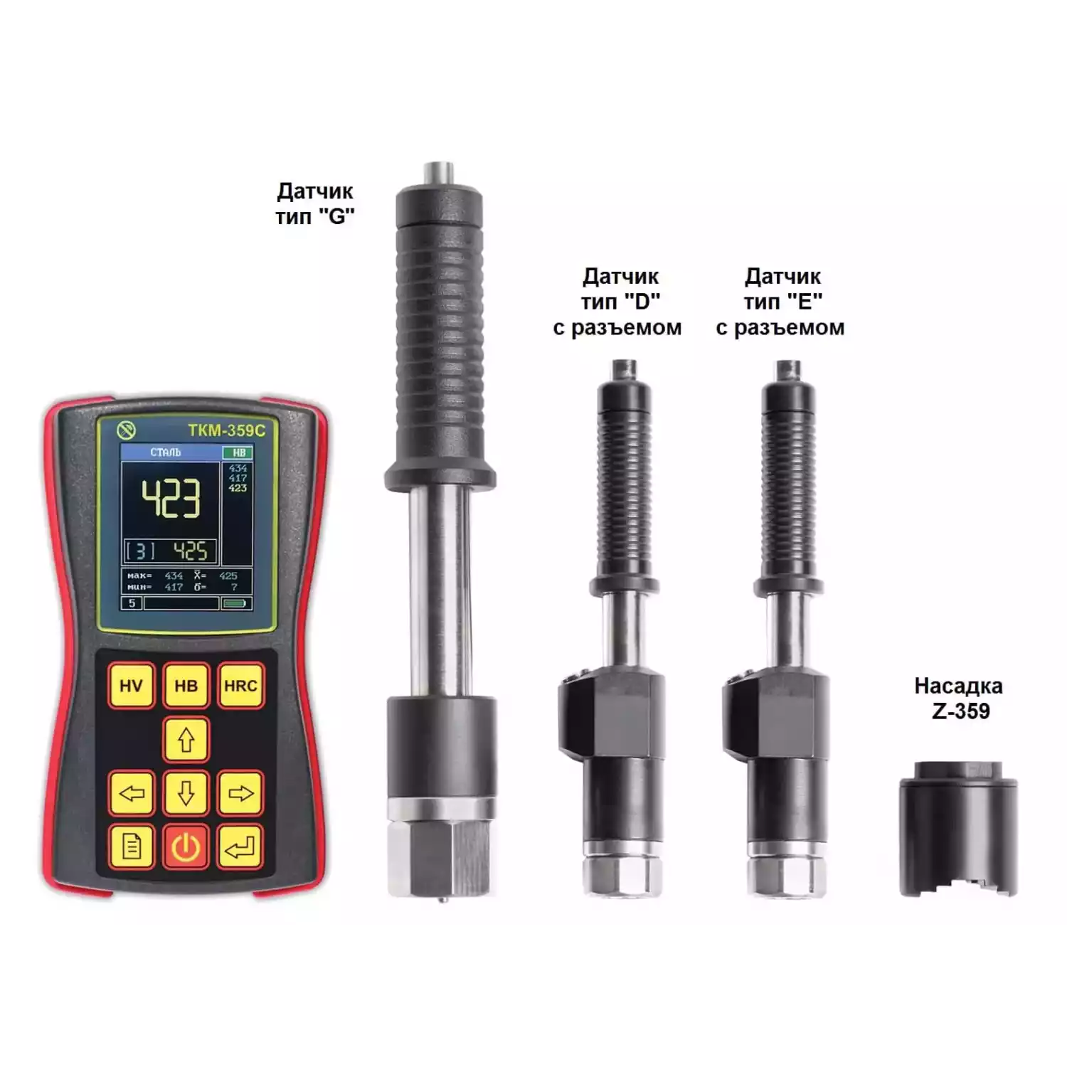 Твердомер динамический ТКМ-359C комплект «Максимум» - 1