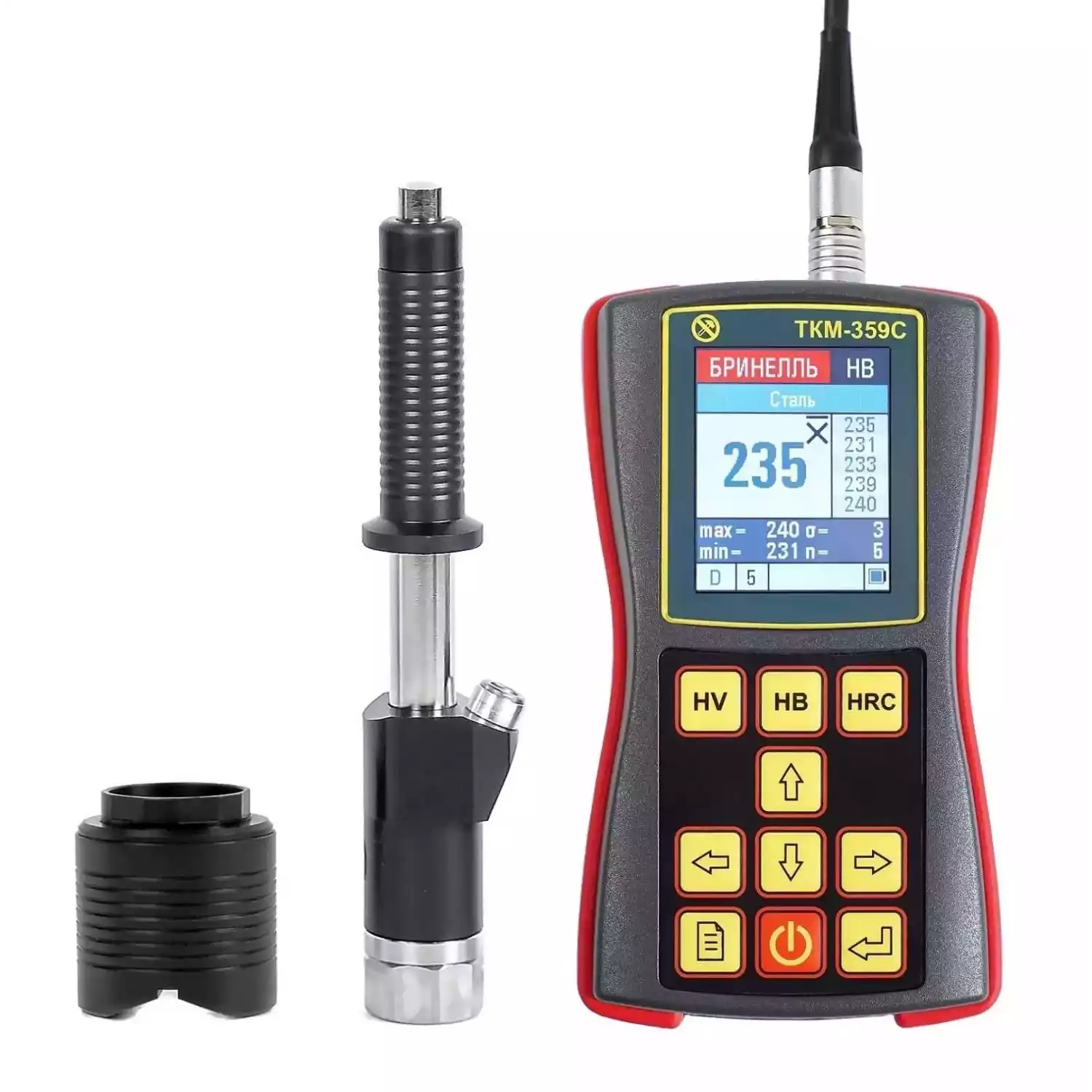 Твердомер динамический ТКМ-359C комплект «Специальный» - 1