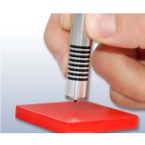 Комплект мер твёрдости Шора тип A (7 шт. HA) портативный купить в Москве