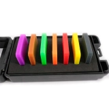 Комплект мер твёрдости Шора тип A (7 шт. HA) портативный купить в Москве