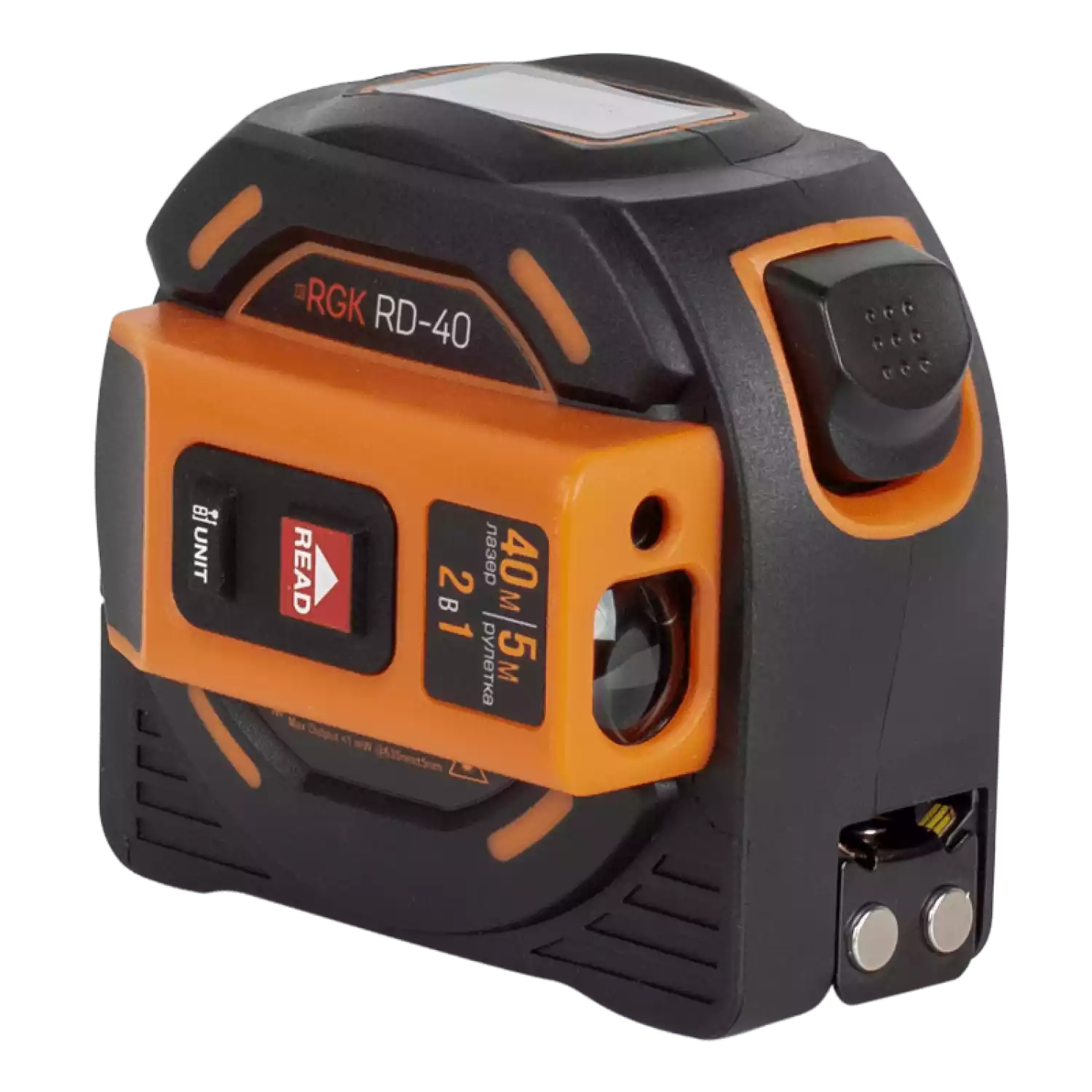 Лазерный дальномер с рулеткой RGK RD-40 - 1