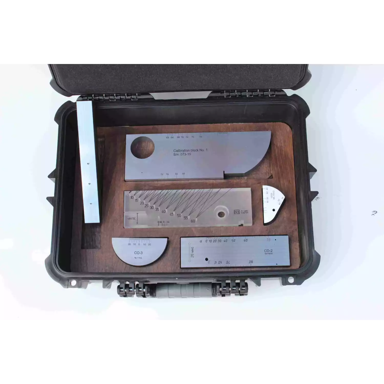 Набор настроечных образцов (мер) для УЗК по ГОСТ Р 55724-2013 - 1