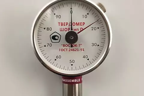 ТВР-D твердомер (дюрометр) Шора тип D универсал