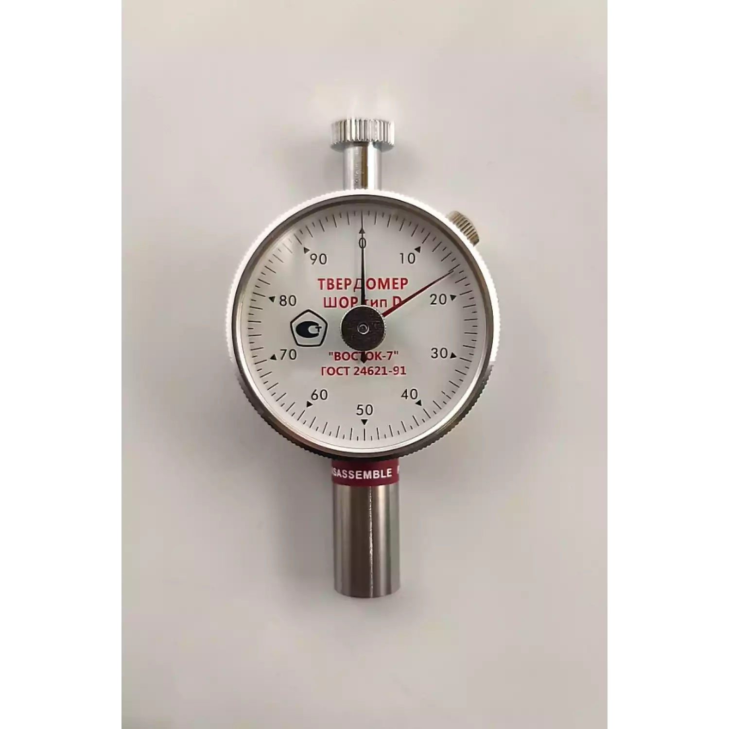 ТВР-D твердомер (дюрометр) Шора тип D компакт аналоговый - 1