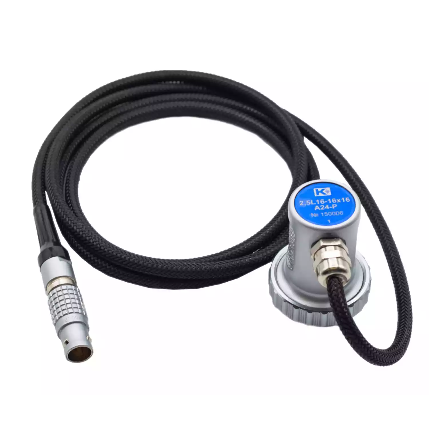 2,5L16-16x16-A24-P прямая фазированная решетка, 16 эл, 2,5 МГц - 3