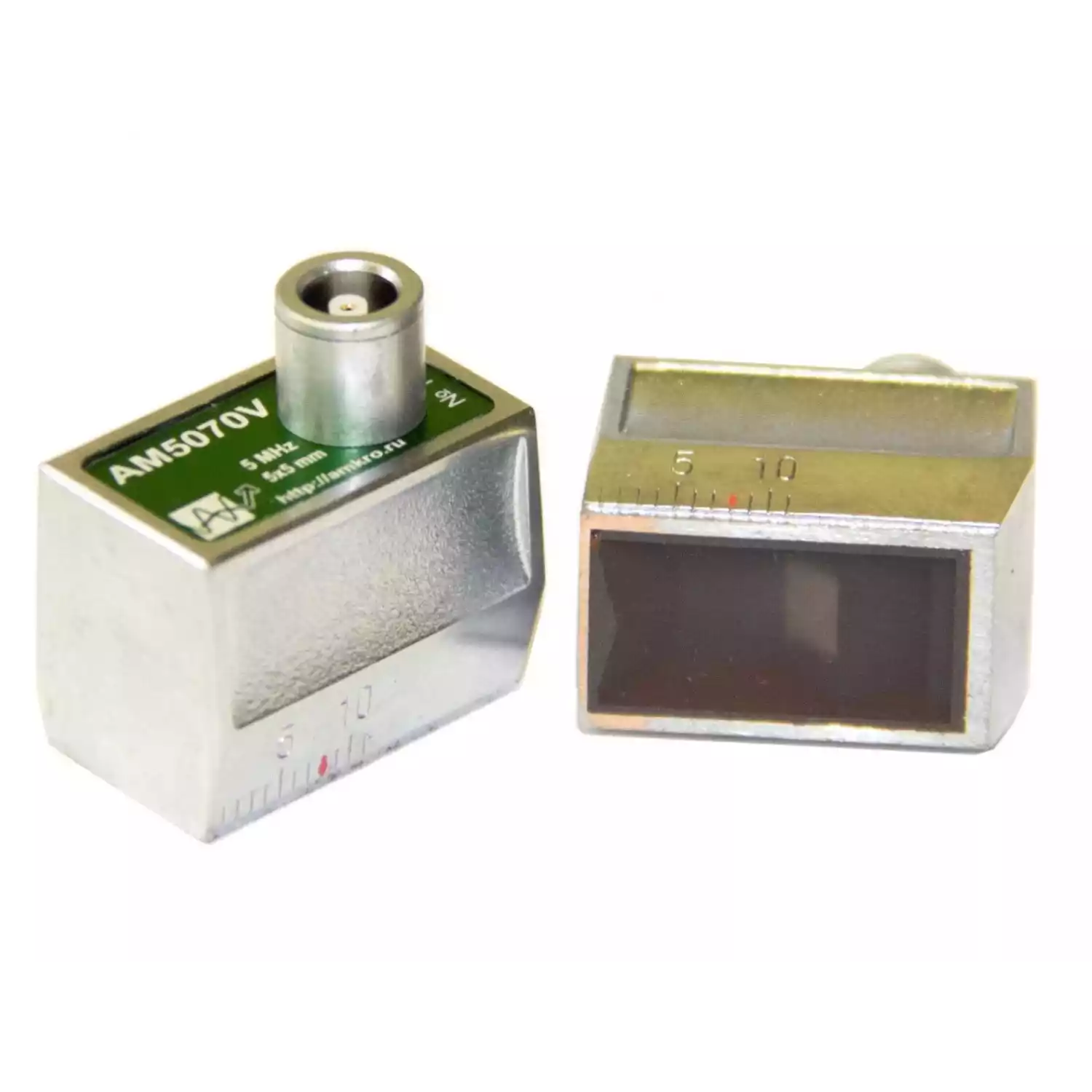 AM50xxV малогабаритные наклонные УЗ ПЭП 5МГц - 1