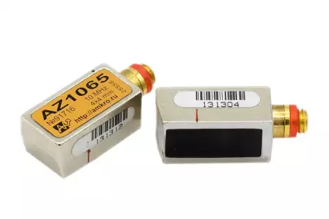 AZ10xx миниатюрные наклонные УЗ ПЭП 10МГц