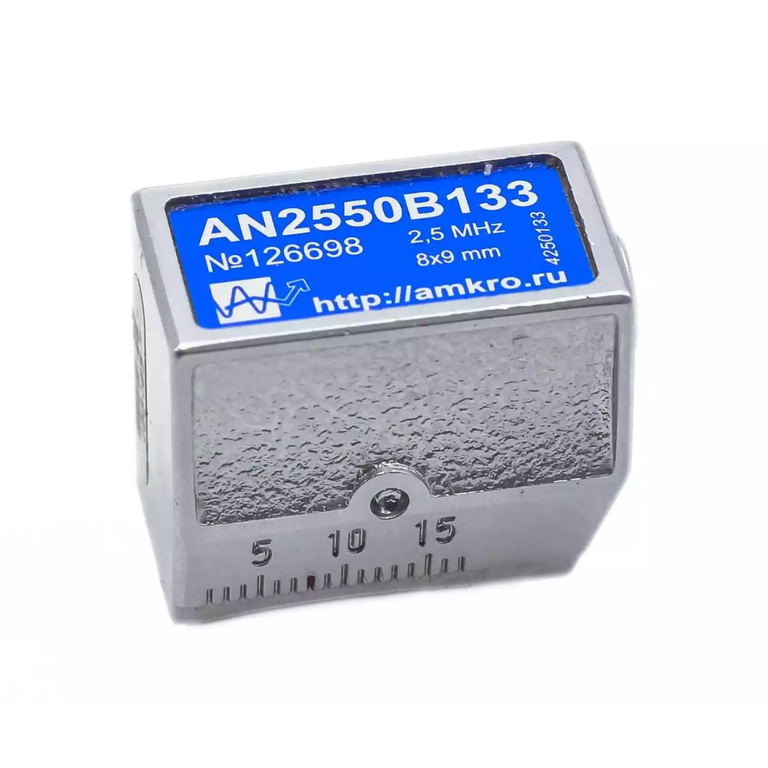 AN2550Bxx наклонный совмещенный притертый преобразователь 2,5 МГц с углом 50град - 1