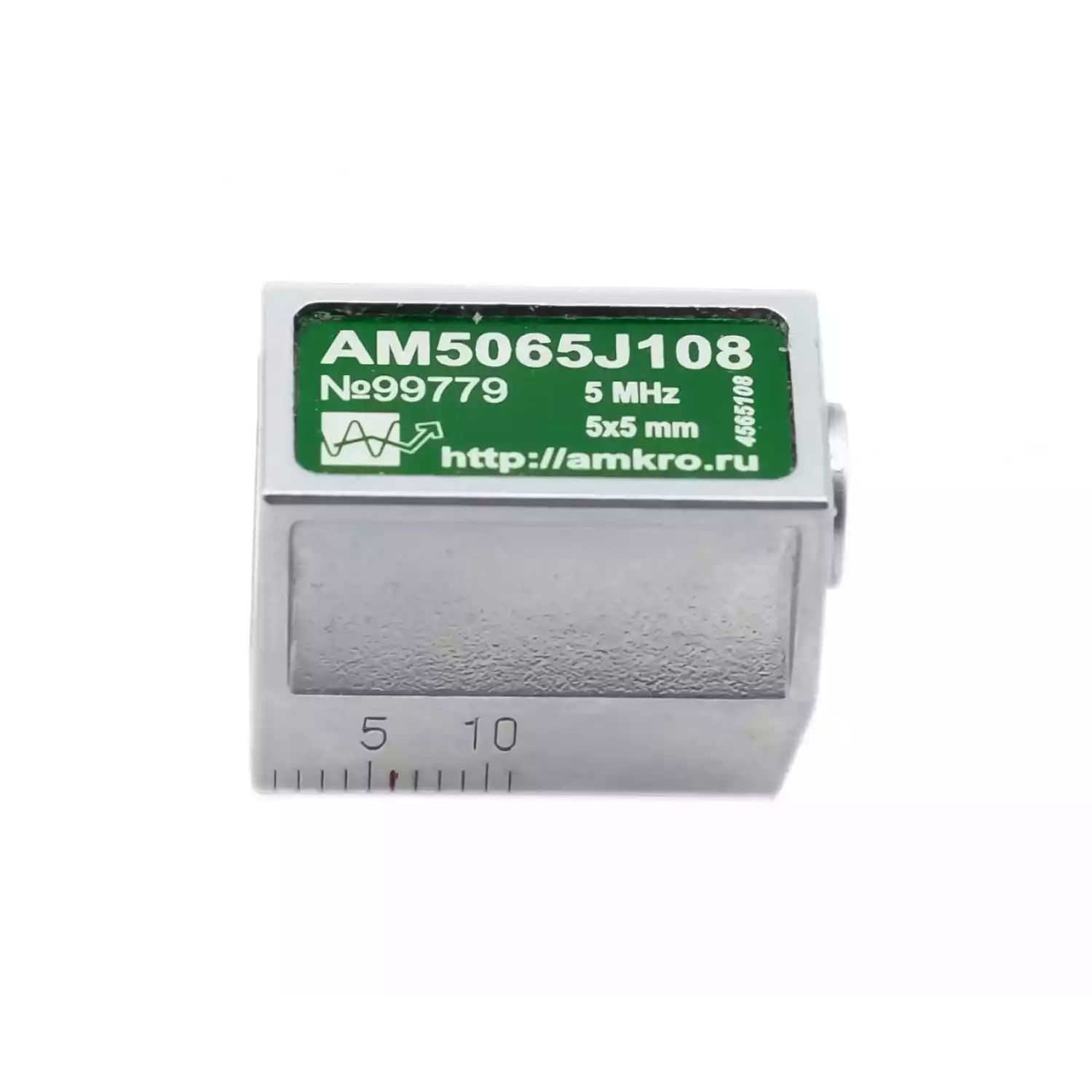 AM5065Jxx наклонные совмещенные притертые преобразователи 5 МГц 65 град - 1