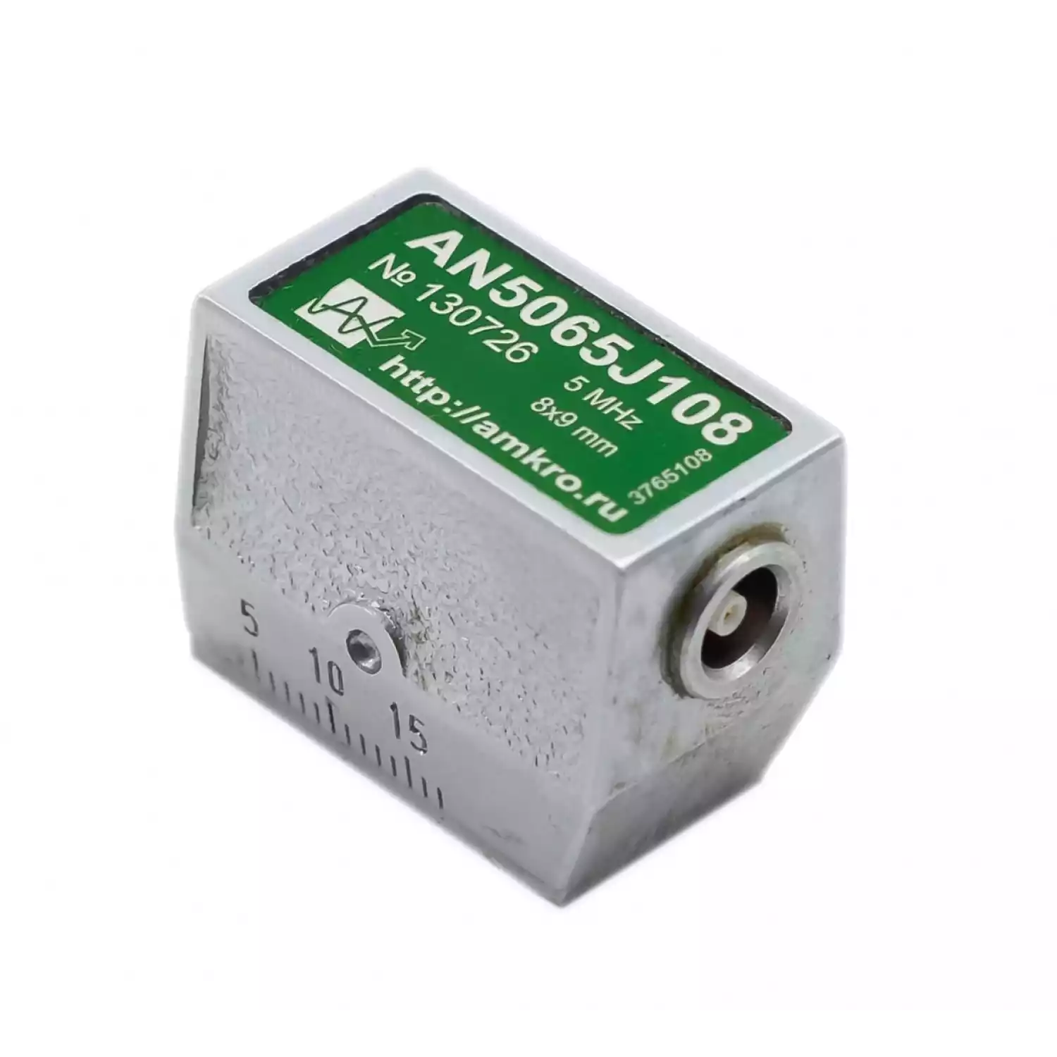 AN5065Jxx наклонные совмещенные притертые преобразователи 5 МГц 65 град - 1