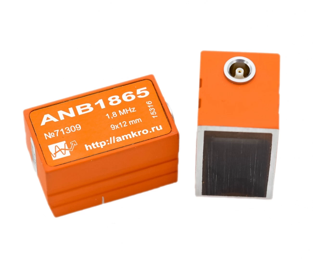 ANB18xx - среднегабаритные наклонные преобразователи 1,8 МГц - 1
