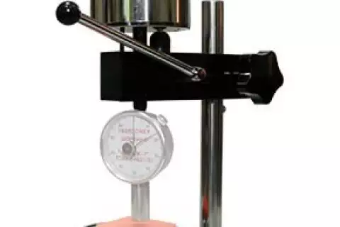 Механический штатив ТВР-DМ  с твердомером (дюрометром) ТВР-D