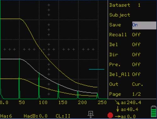 DAC кривые дефектоскопа