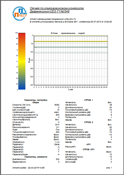 просмотра и печати протокола 2