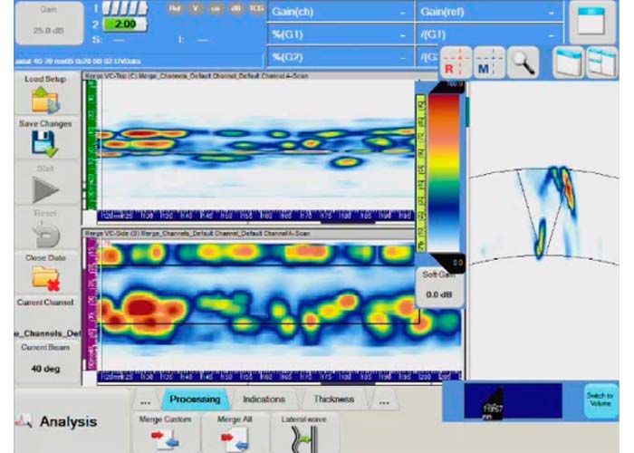 Работает на программном обеспечении UltraVision
