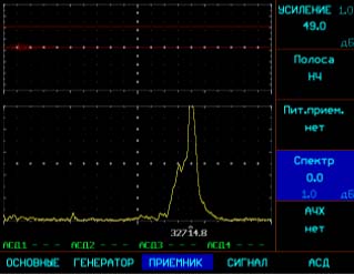 Установка развертки дисплея (ОСНОВНЫЕ-РАЗВЕРТКА) 