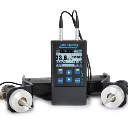 Измеритель прочности строительных материалов ультразвуковым методом NOVOTEST ИПСМ-У