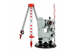 Комплект теодолит УОМЗ 2Т30П штатив рейка - 3 в 1