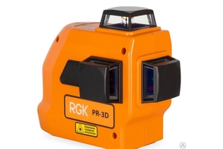 Лазерный уровень RGK PR-3D минимальная комплектация