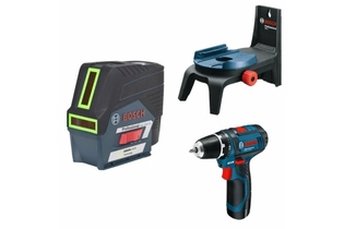 Лазерный уровень Bosch GCL 2-50 CG+RM 2+GSR12V (0.615.994.0L6)