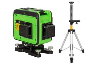 Лазерный уровень RGK PR-38G + штанга-упор RGK CG-2