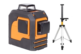 Лазерный уровень RGK PR-2M + штанга-упор RGK CG-2