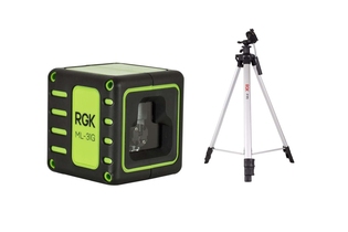 Лазерный уровень RGK ML-31G + штатив RGK F170