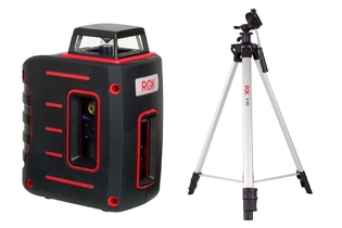 Лазерный уровень RGK LP-52 + штатив RGK F170