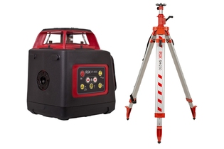 Ротационный нивелир RGK SP-400G + штатив RGK SH-230