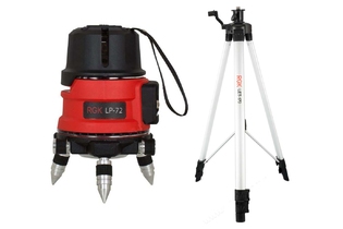 Лазерный уровень RGK LP-72 + штатив RGK LET-170