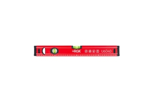 Пузырьковый строительный уровень с магнитом RGK U6040 0,4 м (40 см)