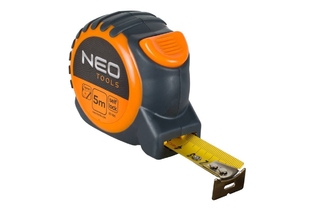 Рулетка Neo 67-165 5м/25мм с фиксатором selflock