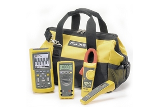 Промышленный комплект Fluke 123-179 (осциллограф Fluke 123 + мультиметр Fluke 179 + токоизмерительные клещи Fluke 336 + ИК-термометр Fluke 61)