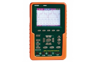 Двухканальный цифровой осциллограф на 20 МГц Extech MS420