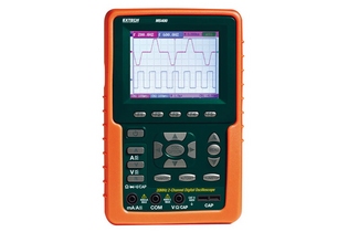 Двухканальный цифровой осциллограф Extech MS400