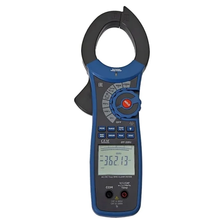 Электроизмерительные клещи TRUE RMS DT-3351