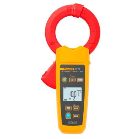 Токоизмерительные клещи Fluke 369 FC для измерения истинных среднеквадратичных значений тока утечки