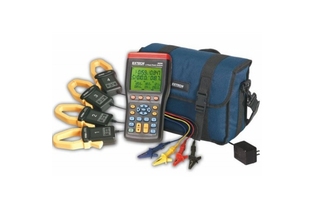 Трехфазный анализатор мощности/регистратор на 1000А Extech 382091