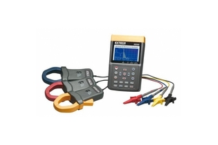 Трехфазный анализатор мощности и гармоник на 1000А (3000A) Extech 382096