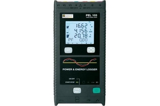 PEL103 — трехфазный регистратор энергии (с дисплеем)
