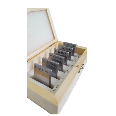 В7-1833 образцы шероховатости поверхности (сравнения); ГОСТ 9378-93; параметр Ra номиналы