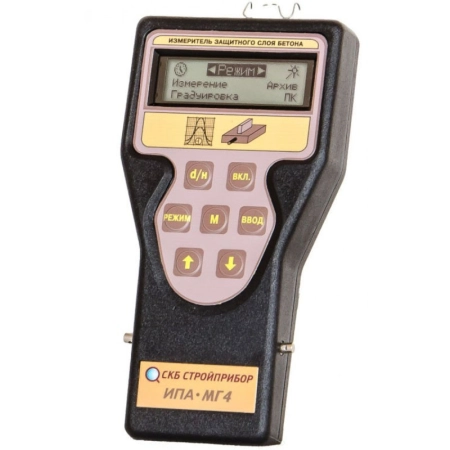 ИПА-МГ4.01 для измерения толщины защитного слоя бетона и нахождения арматуры